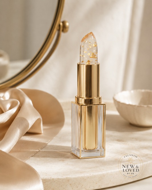 Color Reactive PH Lipstick: Gold Infused formula