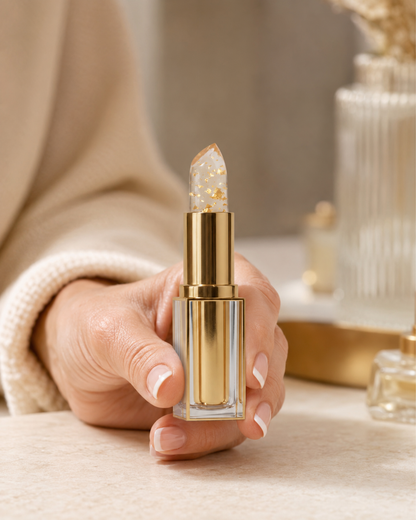 Color Reactive PH Lipstick: Gold Infused formula