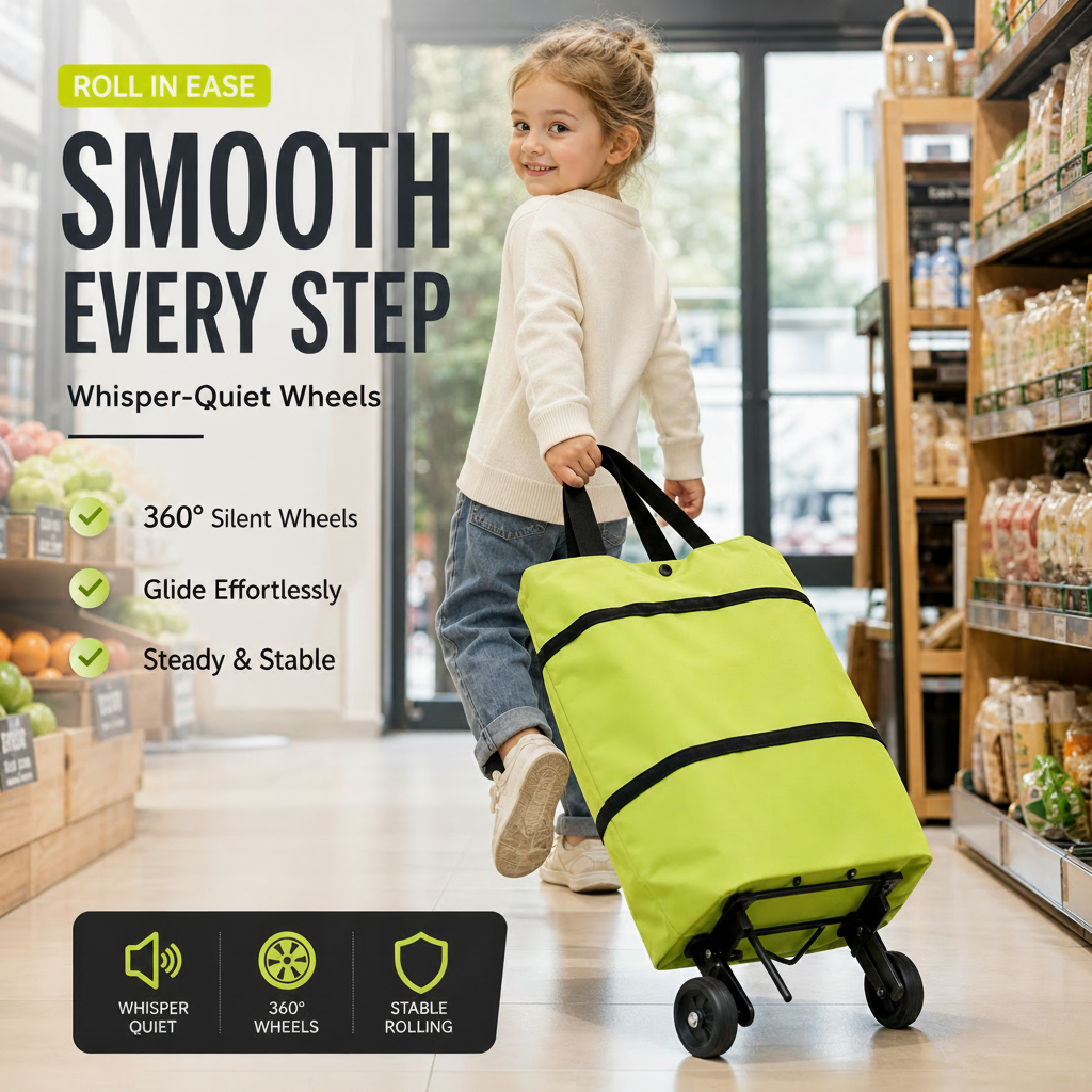 FREE SHIPPING 🔥HOT SALE 50% OFF🔥Foldable 2-in-1 Shopping Bag