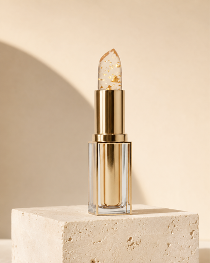 Color Reactive PH Lipstick: Gold Infused formula