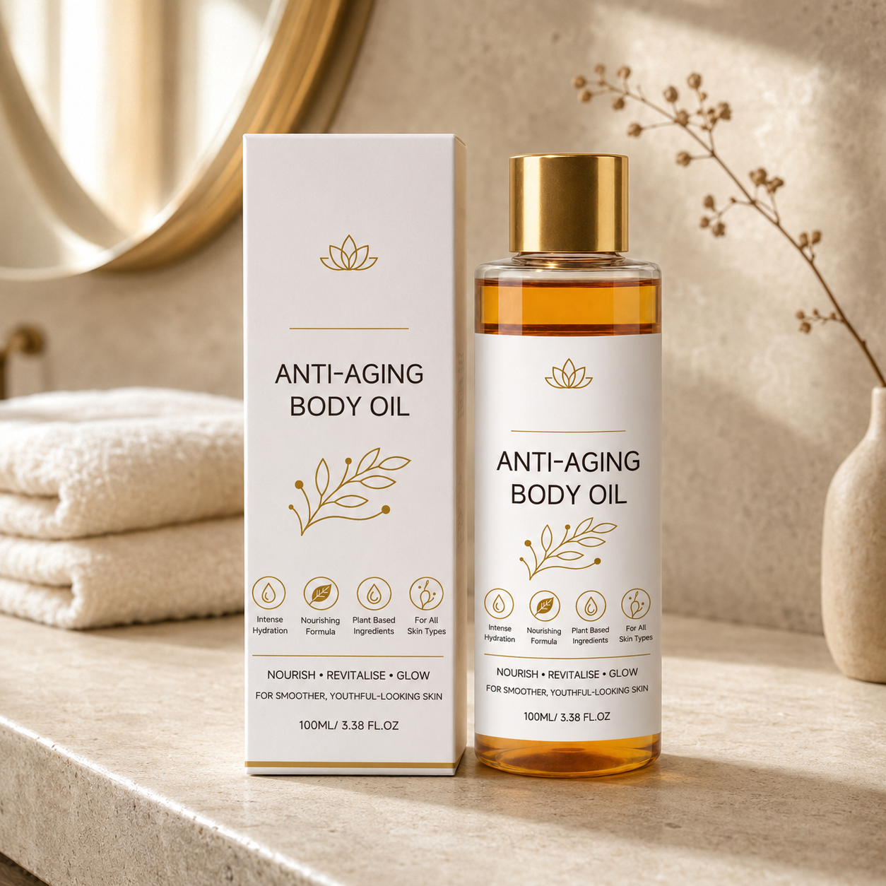ANTI-AGING GLOW UP BODY OIL