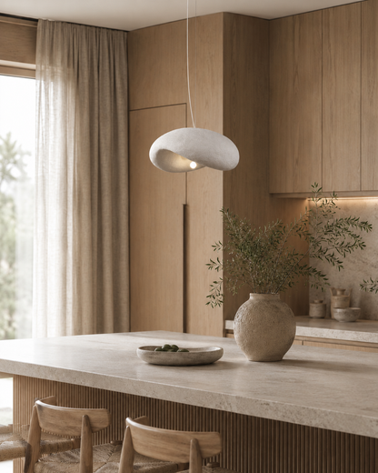 Sora Wabi-Sabi Sculptural Pendant Light