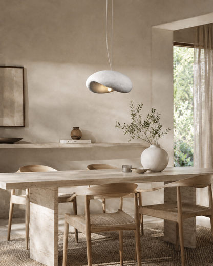 Sora Wabi-Sabi Sculptural Pendant Light