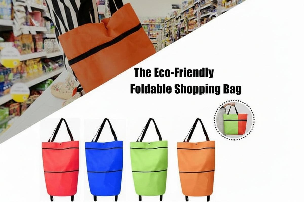 FREE SHIPPING 🔥HOT SALE 50% OFF🔥Foldable 2-in-1 Shopping Bag